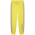 Striped-band jogging bottoms KARL LAGERFELD KIDS for GIRL