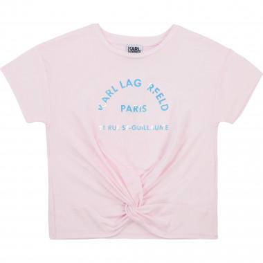 Camiseta fantasía iridiscente KARL LARGERFELD KIDS para NIÑA