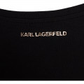 LONG SLEEVE T-SHIRT KARL LAGERFELD KIDS for GIRL