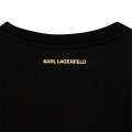 Sweat-shirt a maniche lunghe KARL LAGERFELD KIDS Per BAMBINA