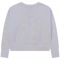 Long-sleeved sweatshirt KARL LAGERFELD KIDS for GIRL