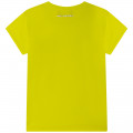 T-Shirt aus Baumwoll-Modal KARL LAGERFELD KIDS Für MÄDCHEN