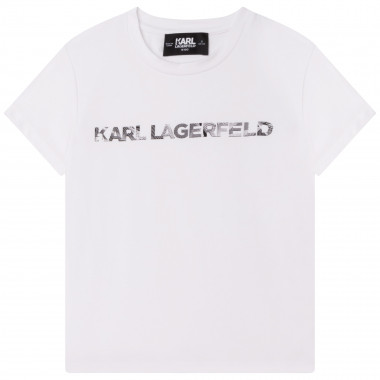 T-Shirt mit Printmotiv KARL LAGERFELD KIDS Für MÄDCHEN