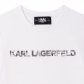 T-Shirt mit Printmotiv KARL LAGERFELD KIDS Für MÄDCHEN