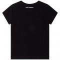 T-shirt with print on front KARL LAGERFELD KIDS for GIRL