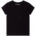 T-shirt with print on front KARL LAGERFELD KIDS for GIRL