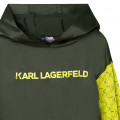 Hooded sweatshirt KARL LAGERFELD KIDS for GIRL