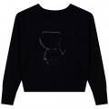 Pullover con paillettes KARL LAGERFELD KIDS Per BAMBINA