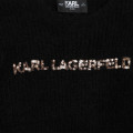 Pullover in maglia soffice KARL LAGERFELD KIDS Per BAMBINA