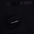 Sweatshirt met tasje KARL LAGERFELD KIDS Voor