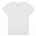 T-SHIRT MANGAS CURTAS KARL LAGERFELD KIDS para RAPARIGA