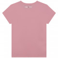 T-shirt manches courtes KARL LAGERFELD KIDS pour FILLE