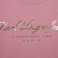 T-SHIRT MANGAS CURTAS KARL LAGERFELD KIDS para RAPARIGA