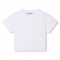 T-SHIRT MANGAS CURTAS KARL LAGERFELD KIDS para RAPARIGA