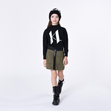Cotton and cashmere jumper KARL LAGERFELD KIDS for GIRL