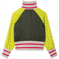 Reversible zip-up jacket KARL LAGERFELD KIDS for GIRL