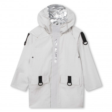 Reversible rain jacket KARL LAGERFELD KIDS for GIRL