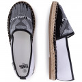 Espadrilles with print KARL LAGERFELD KIDS for GIRL