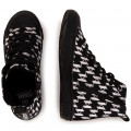Sneakers stringate con zip KARL LAGERFELD KIDS Per BAMBINA