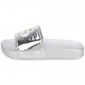 Claquettes métallisées KARL LAGERFELD KIDS pour FILLE