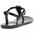 Buckled slingback sandals KARL LAGERFELD KIDS for GIRL