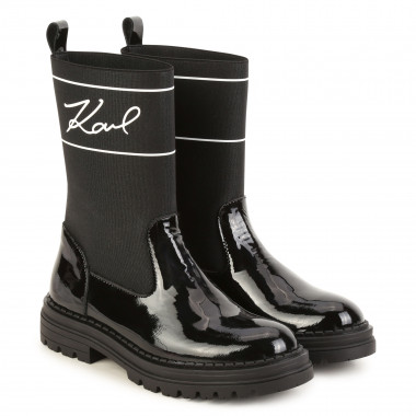 Tall elasticated boots KARL LAGERFELD KIDS for GIRL