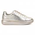Lace-up leather trainers KARL LAGERFELD KIDS for GIRL
