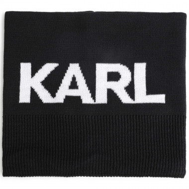 Écharpe en tricot KARL LAGERFELD KIDS pour GARCON
