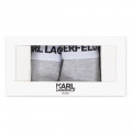 Pack de 2 bóxeres de algodón KARL LARGERFELD KIDS para NIÑO