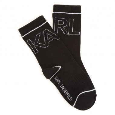Lot de 2 paires de chaussettes KARL LAGERFELD KIDS pour GARCON