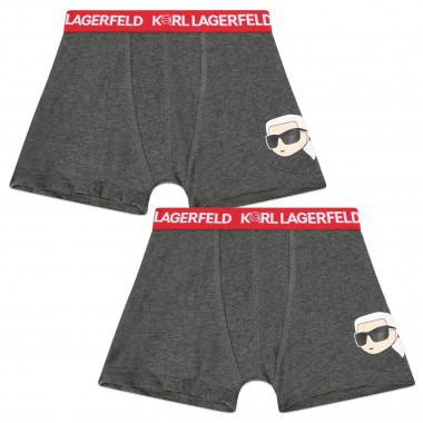 Set van 2 boxershorts KARL LAGERFELD KIDS Voor