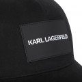 Cotton baseball cap KARL LAGERFELD KIDS for BOY