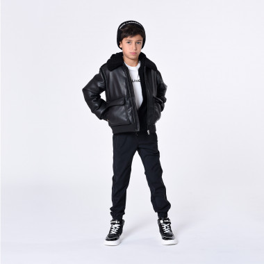 Plain-colour party trousers KARL LAGERFELD KIDS for BOY