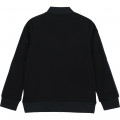 Sudadera algodón y cremallera KARL LARGERFELD KIDS para NIÑO
