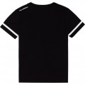 T-shirt in cotone biologico KARL LAGERFELD KIDS Per RAGAZZO