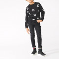 K-print sweatshirt KARL LAGERFELD KIDS for BOY