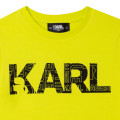 Short Sleeved T-Shirt KARL LAGERFELD KIDS for BOY