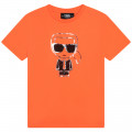 Camiseta de manga corta KARL LARGERFELD KIDS para NIÑO