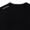 T-shirt maniche lunghe cotone KARL LAGERFELD KIDS Per RAGAZZO