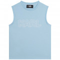 BLUSA SEM ALCAS KARL LAGERFELD KIDS para RAPAZ
