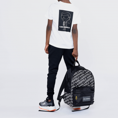 T-SHIRT MANGAS CURTAS KARL LAGERFELD KIDS para RAPAZ