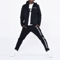 Cardigan de jogging à capuche KARL LAGERFELD KIDS pour GARCON