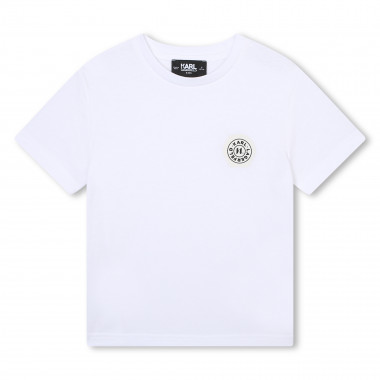 T-SHIRT MANGAS CURTAS KARL LAGERFELD KIDS para RAPAZ