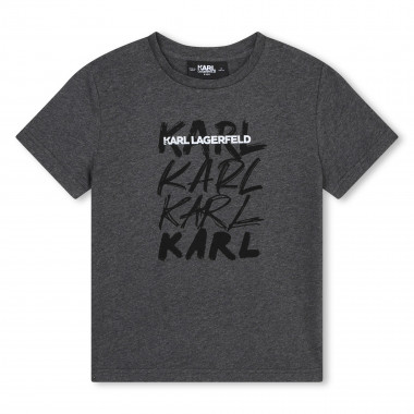 Camiseta de manga corta KARL LARGERFELD KIDS para NIÑO