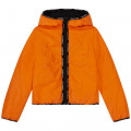 Thin reversible puffer jacket KARL LAGERFELD KIDS for BOY