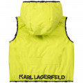 Reversible puffer jacket KARL LAGERFELD KIDS for BOY