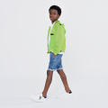 CORTA VENTO COM CAPUCHA KARL LAGERFELD KIDS para RAPAZ