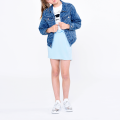 Blouson en denim KARL LAGERFELD KIDS pour GARCON