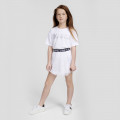 Laced leather low-top trainers KARL LAGERFELD KIDS for BOY