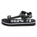 Sporty hook-and-loop sandals KARL LAGERFELD KIDS for GIRL